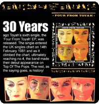 Dreamscape Four From Toyah 30th Anniversay Feature
