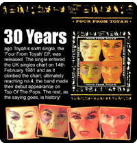 Dreamscape Four From Toyah 30th Anniversay Feature